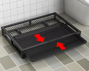 Sustentável Eco-Friendly WC Potty <span class=keywords><strong>Dog</strong></span> para Small Medium <span class=keywords><strong>Large</strong></span> Dogs Bedpan lavável Suprimentos Estilo Simples para Animais de Estimação Clean-Up - Product Image 3