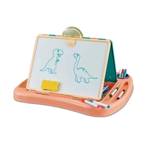 Tavolo <span class=keywords><strong>di</strong></span> apprendimento per disegno e scrittura in plastica da tavolo 2 in 1 per bambini - Product Image 2
