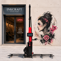 Imprimante Murale Friankor MK01 Portable 5D à Jet d'Encre, Machine d'Impression Murale Automatique Directe sur Mur pour Usage Domestique et Commercial Artistique