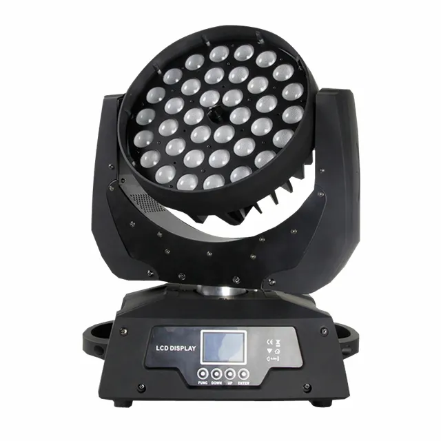 Zoom 36X18w RGBWA UV 6 в 1, светодиодные подвижные головные фонари, цена