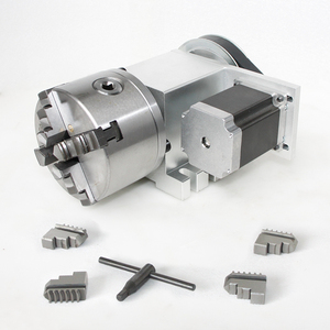 แกนหมุนราคาดี รุ่น K5M-6-100B ขนาด 100 มม. 4 จับ คัชแบบหมุน 6:1A สำหรับเครื่องกัด แกนหมุนแบบกลวง 4 แกน - Product Image 5