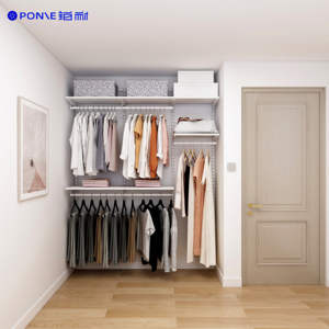 Armoire Chambre Armario Roperos Y Closets Guarda Roupa De Casal Walk in Closet Armario Organizador Sistema De Almacenamiento Diseño Moderno - Product Image 5