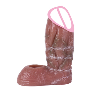 Préservatifs de massage <span class=keywords><strong>pour</strong></span> agrandisseur de <span class=keywords><strong>pénis</strong></span>, extension en silicone, jouet sexuel, préservatifs réalistes et réutilisables - Product Image 4