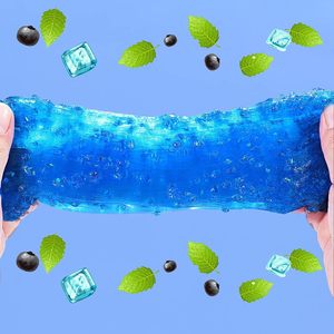 CHENXI Nouveautés Slime Éducatif Cristallin Croquant Myrtille Haute Qualité Extensible Personnalisable LOGO 4 Couleurs Kit Anti-Stress pour - Product Image 5