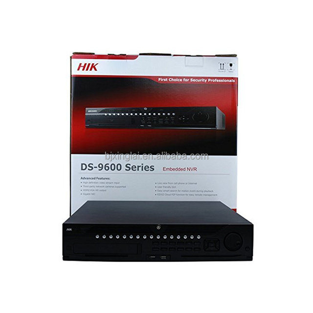 Original Hik-Vision 64ch NVR DS-9664NI-I8 H.265 8SATA Raid 64 Channel 4K CCTV NVR