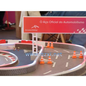 Transmisión en vivo de Rally de pista de pinball de mármol de alta calidad, campeonato de carreras, máquina de pinball de carreras de mármol estrella - Product Image 3