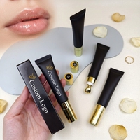 Baume à lèvres hydratant en tube roll-on personnalisé, huile pour les lèvres, label privé, gloss hydratant, soin quotidien des lèvres, parfum fruité, maquillage naturel pour les lèvres