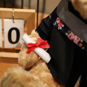 ตุ๊กตาหมีตัวน้อยของเล่นตุ๊กตาหมีทำจากผ้าฝ้าย PP ตุ๊กตาสัตว์ยัดไส้ได้โลโก้ได้ตามต้องการ - Product Image 4