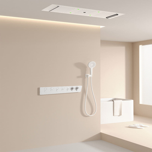 Set <span class=keywords><strong>doccia</strong></span> <span class=keywords><strong>doccia</strong></span> intelligente a temperatura nascosta con supporto a parete di lusso - Product Image 4
