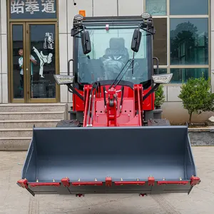 Engineering CE ZL08F 0.8Ton Farm Garden Front End Shovel Bucket Small Mini Articulated Wheel Loader