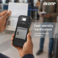 Terminal Pendaftaran Biometrik Mobile Tangguh H5 Verifikasi SIM Pembaca Sidik Jari Cerdas untuk Dokumen Perjalanan yang Aman