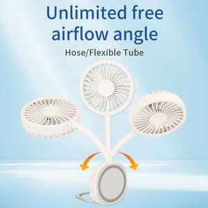 OEM Custom LOGO USB Rechargeable Foldable Desktop Bracket Fan Magnetic Phone Fan - Product Image 3