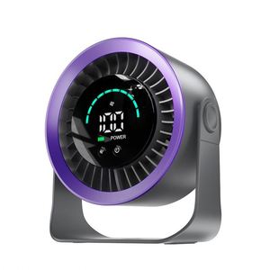 New 3000Mah <b>USB</b> Rechargeable <b>Mini</b> Portable Ventilation <b>Fan</b>, Turbo Desk <b>Fan</b> for Home Outdoor Camping, Personal Cooling Breeze - Product Image 6