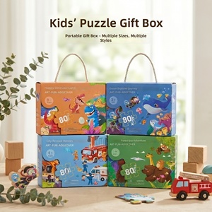 Cadeau transfrontalier : Puzzle éducatif en papier rigide pour enfants, idéal pour la Fête des Enfants, souvenir de la remise des diplômes de maternelle, <span class=keywords><strong>et</strong></span> souvenir pour bébé. - Product Image 3