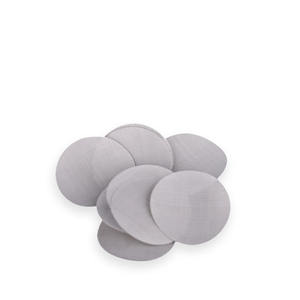 Filtre en métal de qualité alimentaire diamètre 27mm pour <span class=keywords><strong>Nespresso</strong></span> capsules rechargeables en acier inoxydable, 16 pièces par paquet - Product Image 1