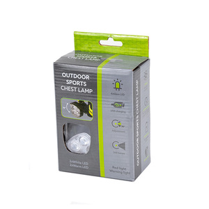 Siêu Sáng Chạy Ánh Sáng 4 <span class=keywords><strong>LED</strong></span> Đêm Đi Bộ Đường Dài Ánh Sáng USB Có Thể Sạc Lại Có Thể Điều Chỉnh Ánh Sáng An Toàn Cho Ngoài Trời Chạy Đi Bộ Đường Dài - Product Image 6