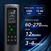 Masseur de jambes à compression d'air portable rechargeable sans fil, thérapie électrique pour la récupération du système lymphatique, musculaire