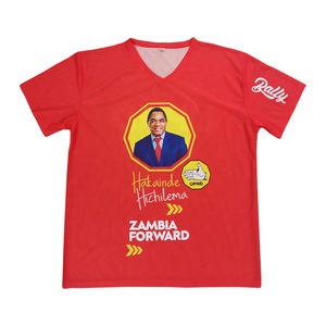 Gahumi Factory 100% Camiseta de poliéster para hombre Campaña electoral de Uganda Camisa promocional Precio más bajo Imprimir Elecciones del Presidente - Product Image 5