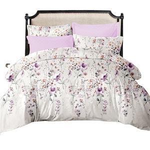 Nouveau design 85gsm tissu microfibre patchwork floral <span class=keywords><strong>imprimé</strong></span> lit housse de <span class=keywords><strong>couette</strong></span> ensemble - Product Image 1