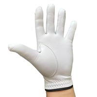 Gant de golf pour hommes gauchers personnalisé de haute qualité en cuir respirant pour une utilisation en salle de sport article de vente en gros