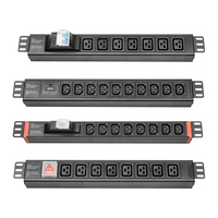 PDU en rack de 19 pouces entièrement personnalisable Compatibilité universelle Distribution d'alimentation sur mesure
