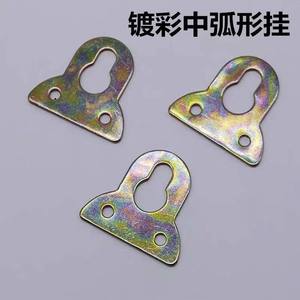 ตะขอโลหะเหล็กคาร์บอน 006 ทนสนิมสำหรับแขวนเก็บของบนผนังประตู - Product Image 4