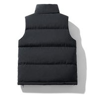 Chaleco de Invierno sin Mangas para Hombre, Diseño Personalizado, con Cierre, Resistente al Viento, Transpirable, Estilo Casual, para Clima Frío
