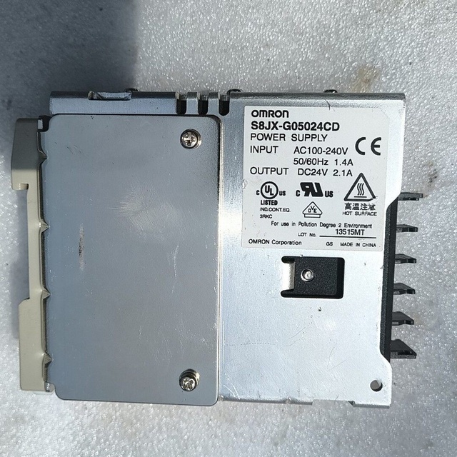 S8JX-G05024CD S8JXG05024CD Power Supply 24V 2.1A for Plc