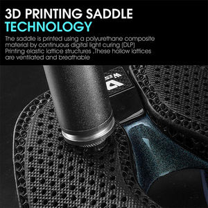 WEST BIKING-asiento de fibra de carbono para bicicleta, sillín ultraligero con estampado 3D - Product Image 5