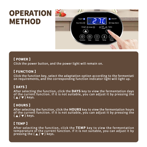 Người Chiến Thắng Thông Minh sữa chua máy 8L 12L hộ gia đình sữa chua <span class=keywords><strong>Maker</strong></span> Natto gạo rượu vang lên men máy - Product Image 4