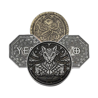 Offres Spéciales usine personnalisé cuivre et argent pièce Vintage jeu de société monnaie Souvenir pièces commémoratives en métal à vendre
