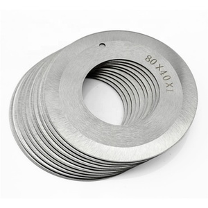 ใบมีดกลมอุตสาหกรรมขนาด 80x40x1 มม. สำหรับตัดหนัง - Product Image 5