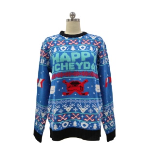 Suéter Deportivo Navideño Promocional de Algodón Tejido con Cuello Redondo, Personalizado, Unisex, Precio Económico de Fábrica - Product Image 5