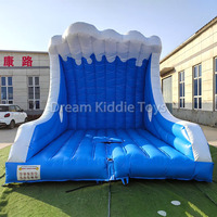 Machine de surf gonflable commerciale d'extérieur, simulateur de surf gonflable, machine de surf rodeo