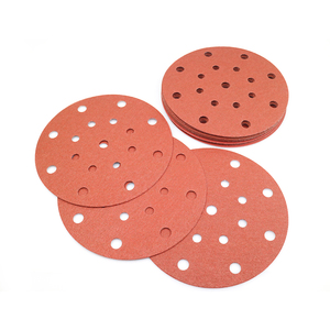 Tùy chỉnh vòng móc vòng giấy nhám kim loại mài mòn Mài đĩa bánh xe Đĩa đánh bóng Pad đĩa - Product Image 4