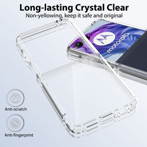 Funda Protectora Transparente de Acrílico para Teléfono Móvil <span class=keywords><strong>Motorola</strong></span> <span class=keywords><strong>Razr</strong></span>+ 2024 - Product Image 2
