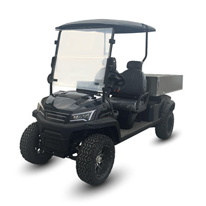 Vente en gros d'usine HLD voiturette de <span class=keywords><strong>golf</strong></span> électrique Cargo 72V voiturette de <span class=keywords><strong>golf</strong></span> électrique de transport 2 places à <span class=keywords><strong>4</strong></span> roues équipée d'une boîte de chargement - Product Image 2