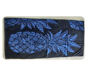 Serviettes de plage en velours jacquard en fil recyclé de haute qualité Douces et absorbantes Grandes serviettes Parfaites pour les hôtels, les spas, les stations balnéaires, la piscine et la plage - Product Image 1