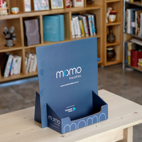 Présentoir de magasin de bandes dessinées en carton personnalisé présentoirs de magazines porte-brochures en papier