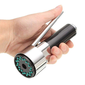 Robinet de cuisine extractible Bingtao avec douchette télescopique électroplaquée et commande monocommande - Product Image 1