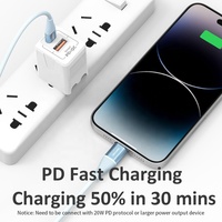 Conector de 1,2 M para Iphone Cable Usb tipo C a Cable de 8 pines para iPhone 6 7 8 XR XS 11 12 13 Ipad Ipod Apple