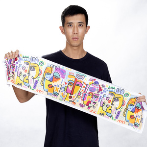 ผ้าเช็ดตัวออกกำลังกายแบบตาข่าย RPET รีไซเคิล เป็นมิตรกับสิ่งแวดล้อม พิมพ์โลโก้ได้ ขนาด 22x100 ซม. |   เสื้อวิ่งมาราธอนแบบซับลิเมชั่น แห้งเร็ว ระบายอากาศได้ดี น้ำหนักเบา - Product Image 1