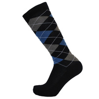 Fournisseur d'équipements équestres de haute qualité, chaussettes équestres classiques élastiques unisexes pour la course hippique, chaussettes équestres