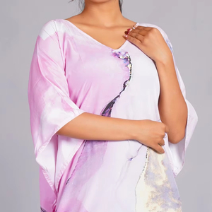 ชุดกิโมโนผ้าฝ้ายพิมพ์ลายคุณภาพสูง ลายดอกไม้พิมพ์มือ สำหรับใส่พักผ่อน มีจำหน่ายในราคาขายส่ง - Product Image 1