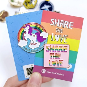 Venta caliente lindo <span class=keywords><strong>Anime</strong></span> personaje de dibujos animados Logo esmalte suave solapa Metal Pin insignia personalizado esmalte Pin recuerdo regalos promocionales - Product Image 6