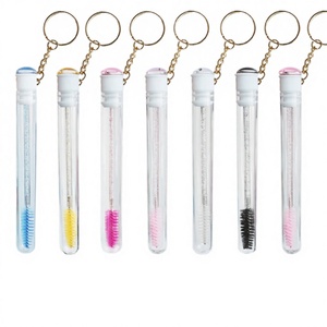 Nouveau tube jetable en plastique pour brosse à cils, applicateurs de mascara portables, tige en cristal pour extensions de cils, poils synthétiques scintillants - Product Image 3