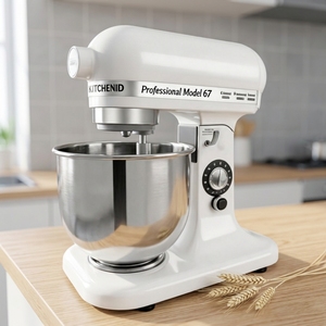 Impastatrice Elettrica Professionale per Uso Intensivo, Mixer Verticale per Impasti di Pasta, <span class=keywords><strong>Pizza</strong></span> e Torte - Product Image 2