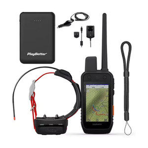 Ensemble collier et laisse tactique pour chien de grande qualité Alpha 200i/TT 15 Tracking Training Bundle - Product Image 1