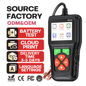 Nouveautés <span class=keywords><strong>Ob</strong></span> 2 Scanner Outil de diagnostic <span class=keywords><strong>Auto</strong></span> BT310 Test de charge Testeur de batterie 12V 24V Obd2 Machine de diagnostic automobile universelle - Product Image 2