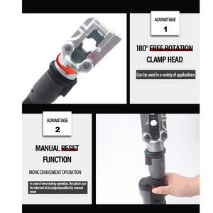 ZUPPER PZ-240 presse hydraulique câble cosse de câble de batterie <span class=keywords><strong>rems</strong></span> outils pour cuivre presse jev cosse de câble presse outil de sertissage - Product Image 3